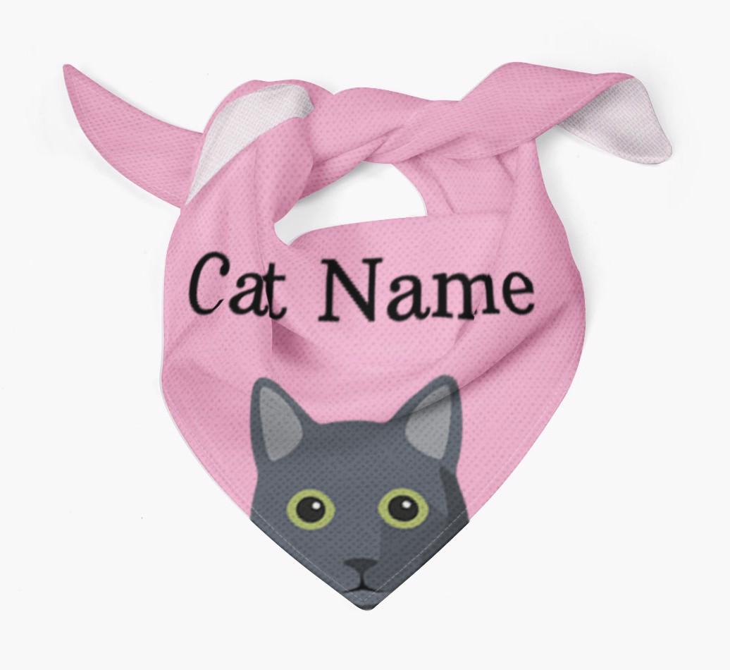 'Peeking' Icon - Personalized {breedFullName} Bandana