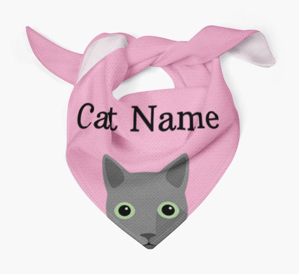 'Peeking' Icon - Personalized {breedFullName} Bandana