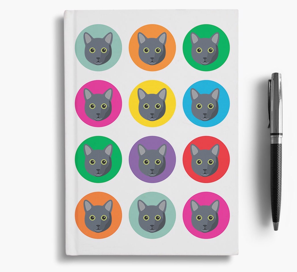 '{breedCommonName} Icons' - Personalised {breedFullName} Notebook
