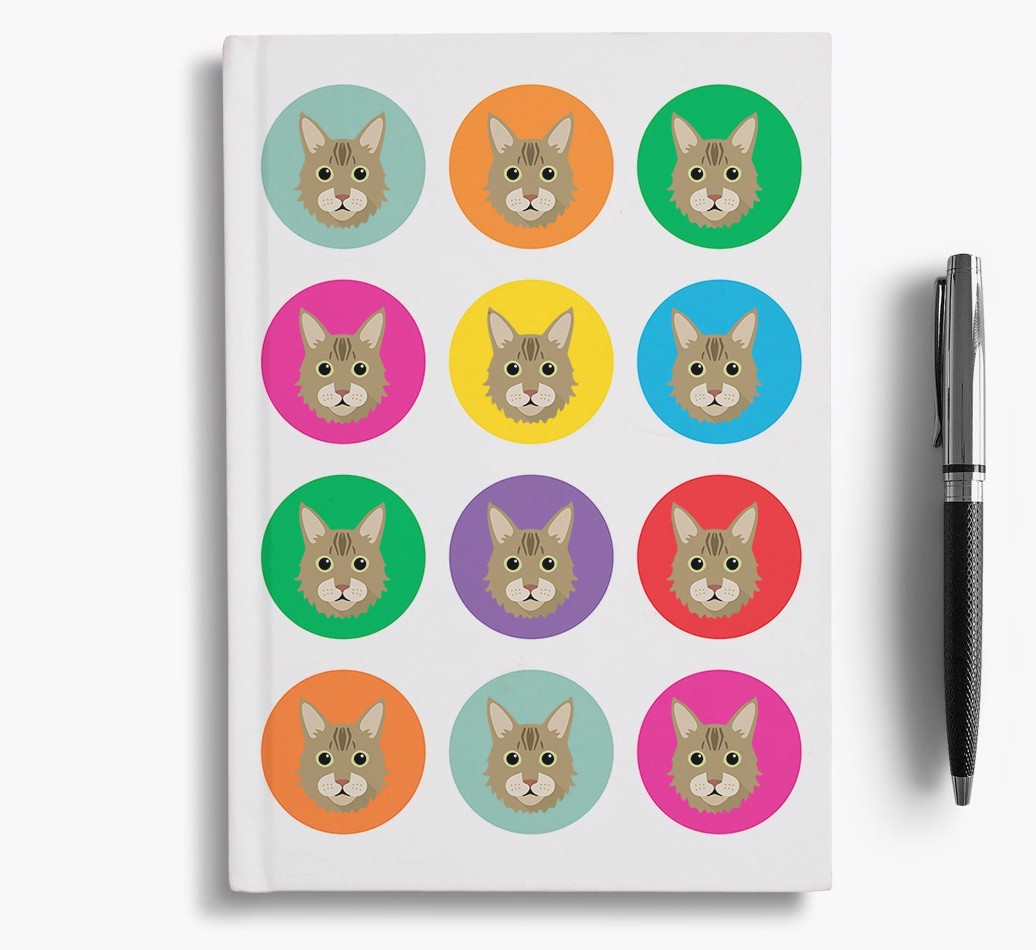 '{breedCommonName} Icons' - Personalised {breedFullName} Notebook
