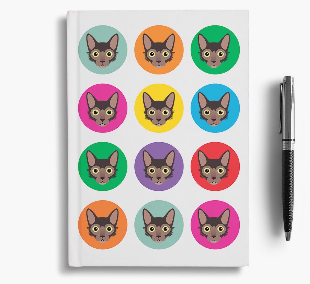 '{breedCommonName} Icons' - Personalised {breedFullName} Notebook