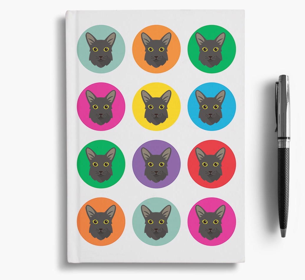 '{breedCommonName} Icons' - Personalised {breedFullName} Notebook