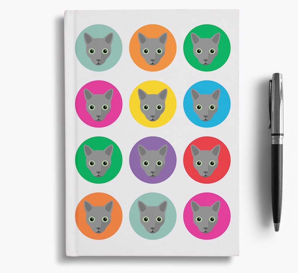'{breedCommonName} Icons' - Personalised {breedFullName} Notebook