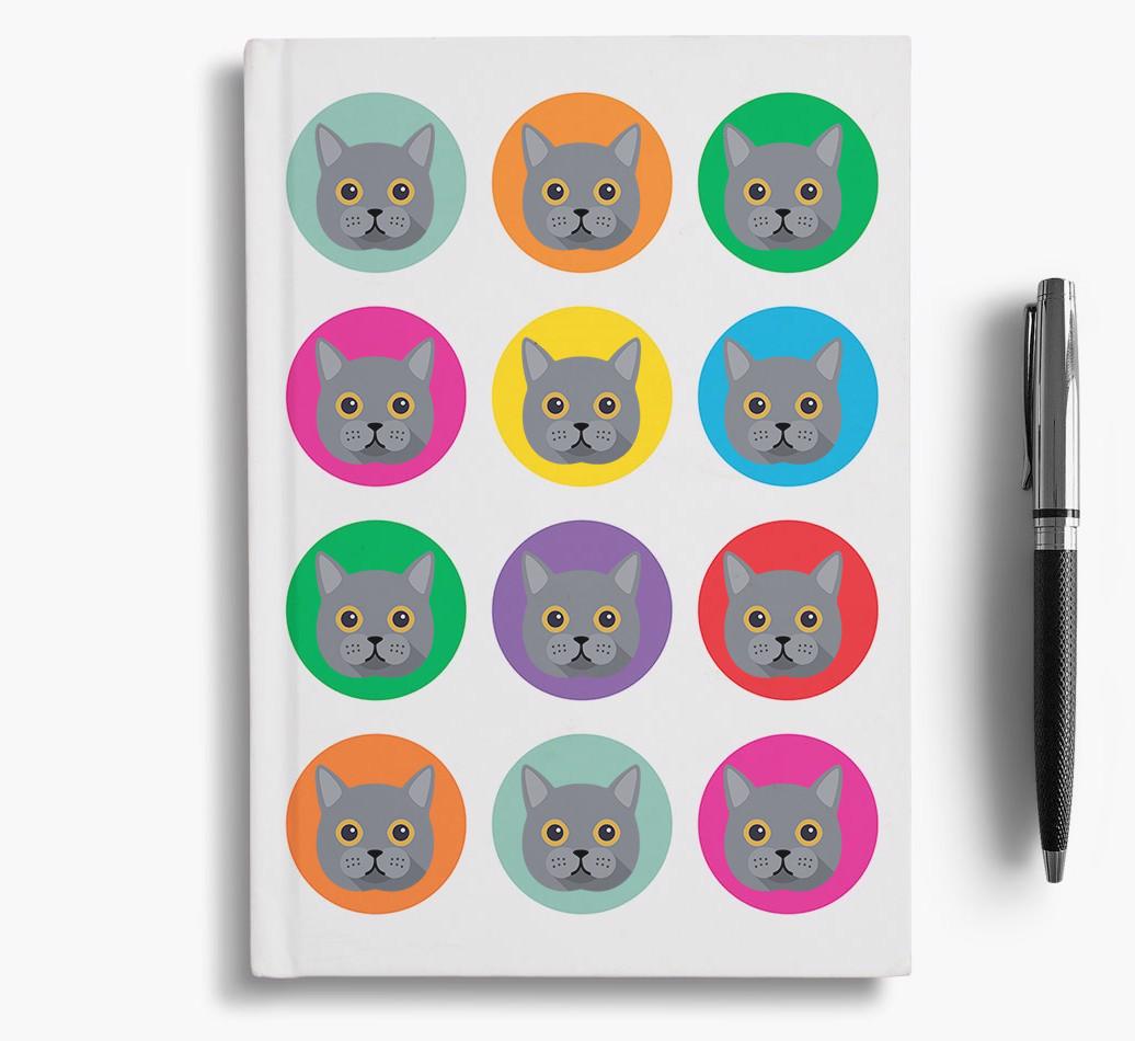 '{breedCommonName} Icons' - Personalized Notebook