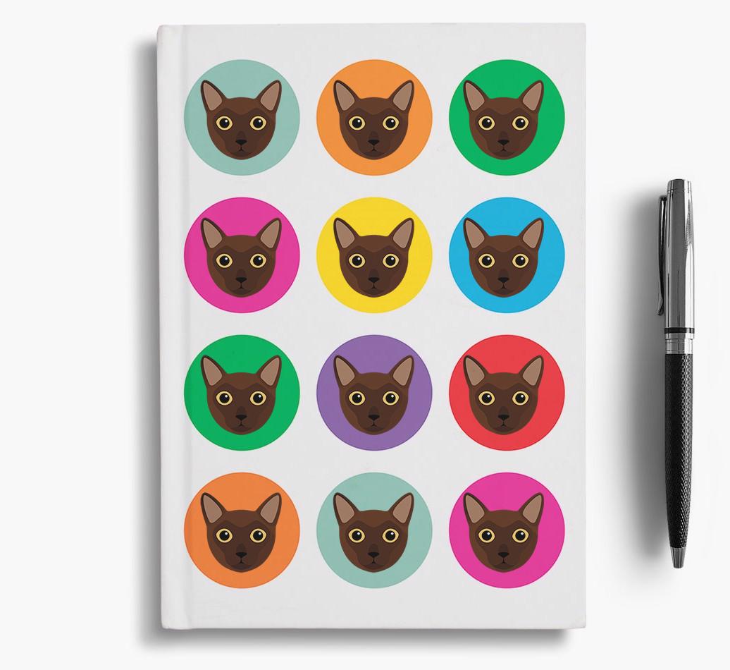'{breedCommonName} Icons' - Personalized Notebook