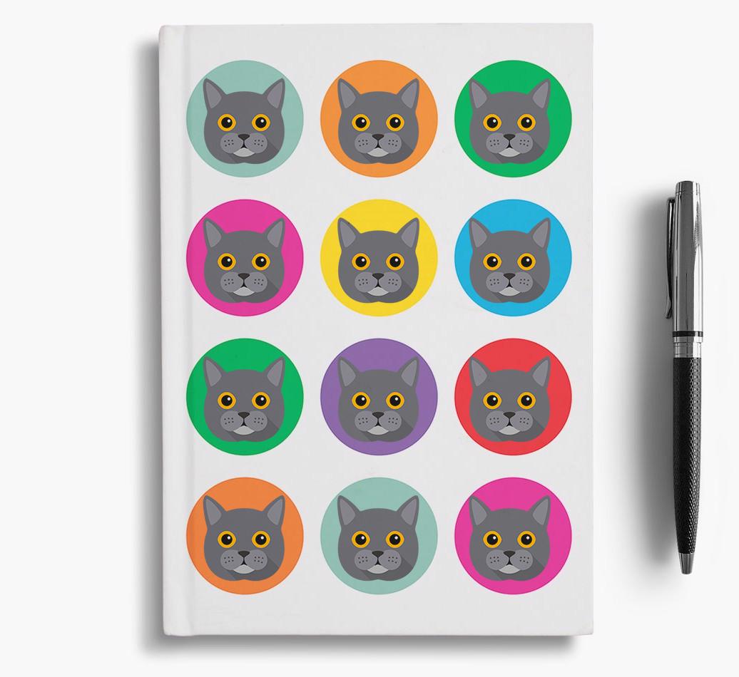 '{breedCommonName} Icons' - Personalized Notebook