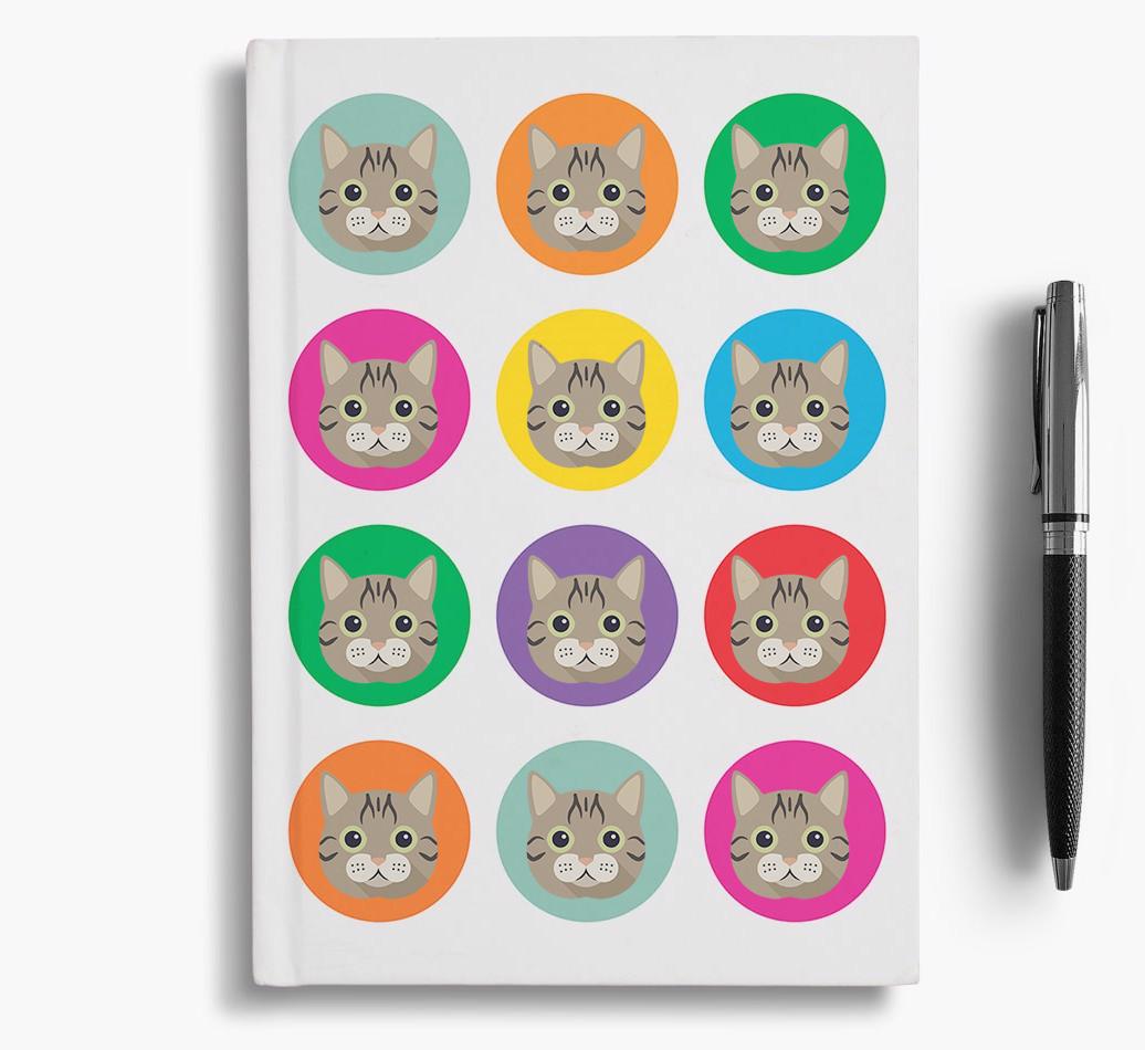 '{breedCommonName} Icons' - Personalized Notebook