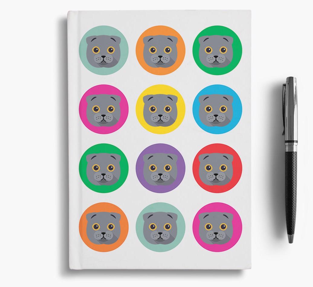 '{breedCommonName} Icons' - Personalized Notebook