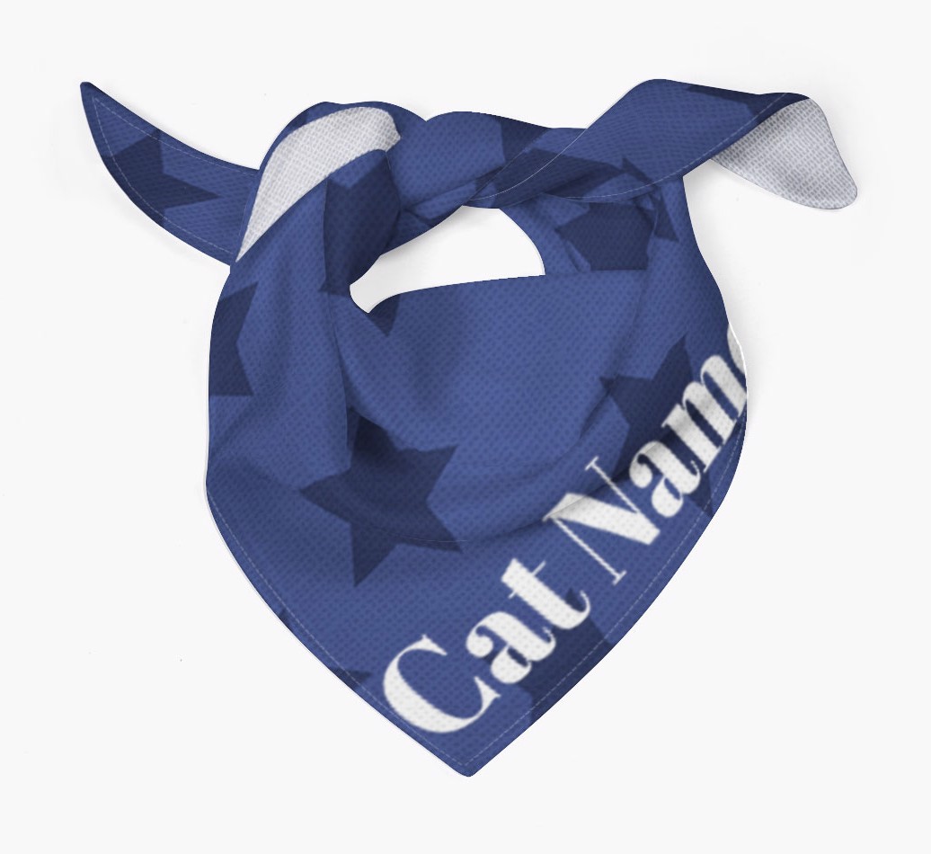 'Star Pattern' - Personalised {breedFullName} Bandana