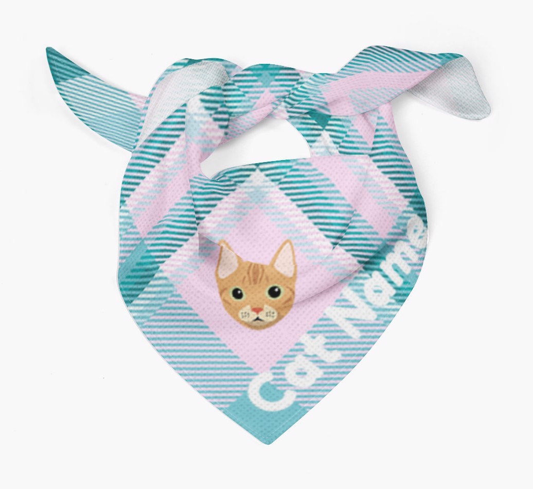 'Plaid' - Personalized {breedFullName} Bandana