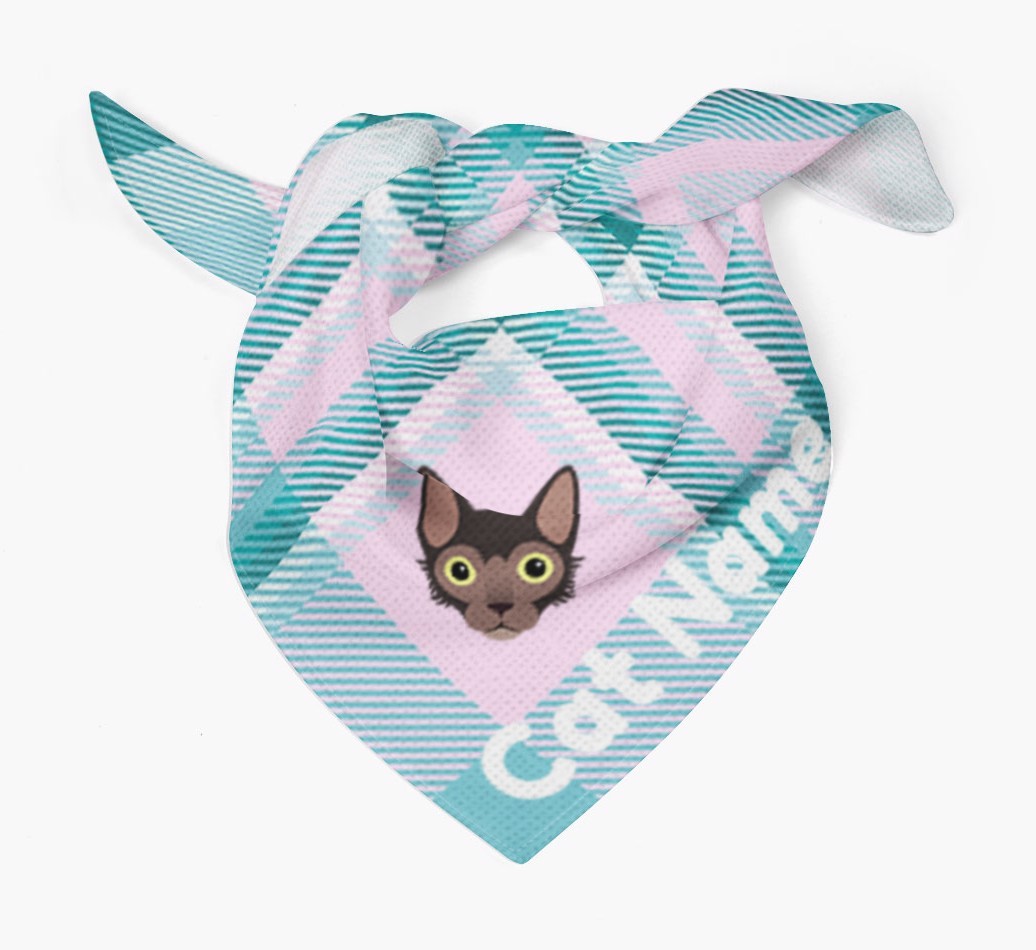 'Tartan' - Personalised {breedFullName} Bandana