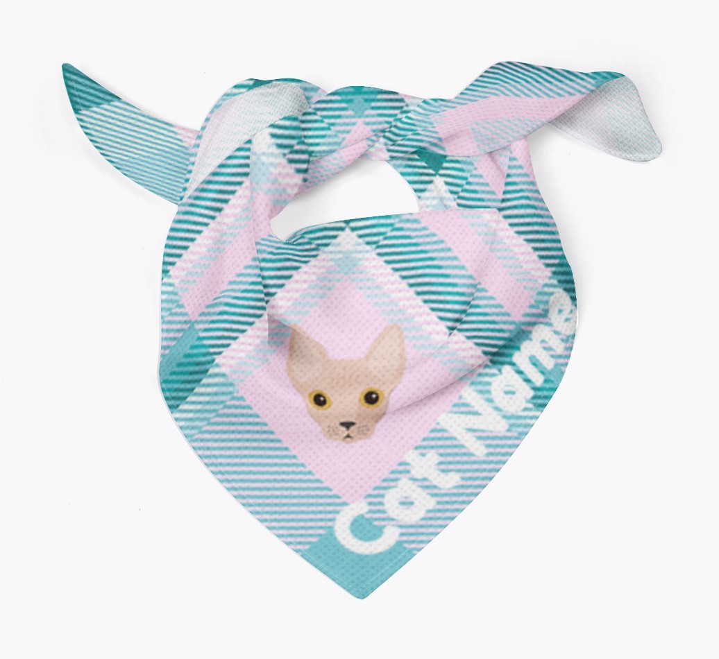 'Tartan' - Personalised {breedFullName} Bandana