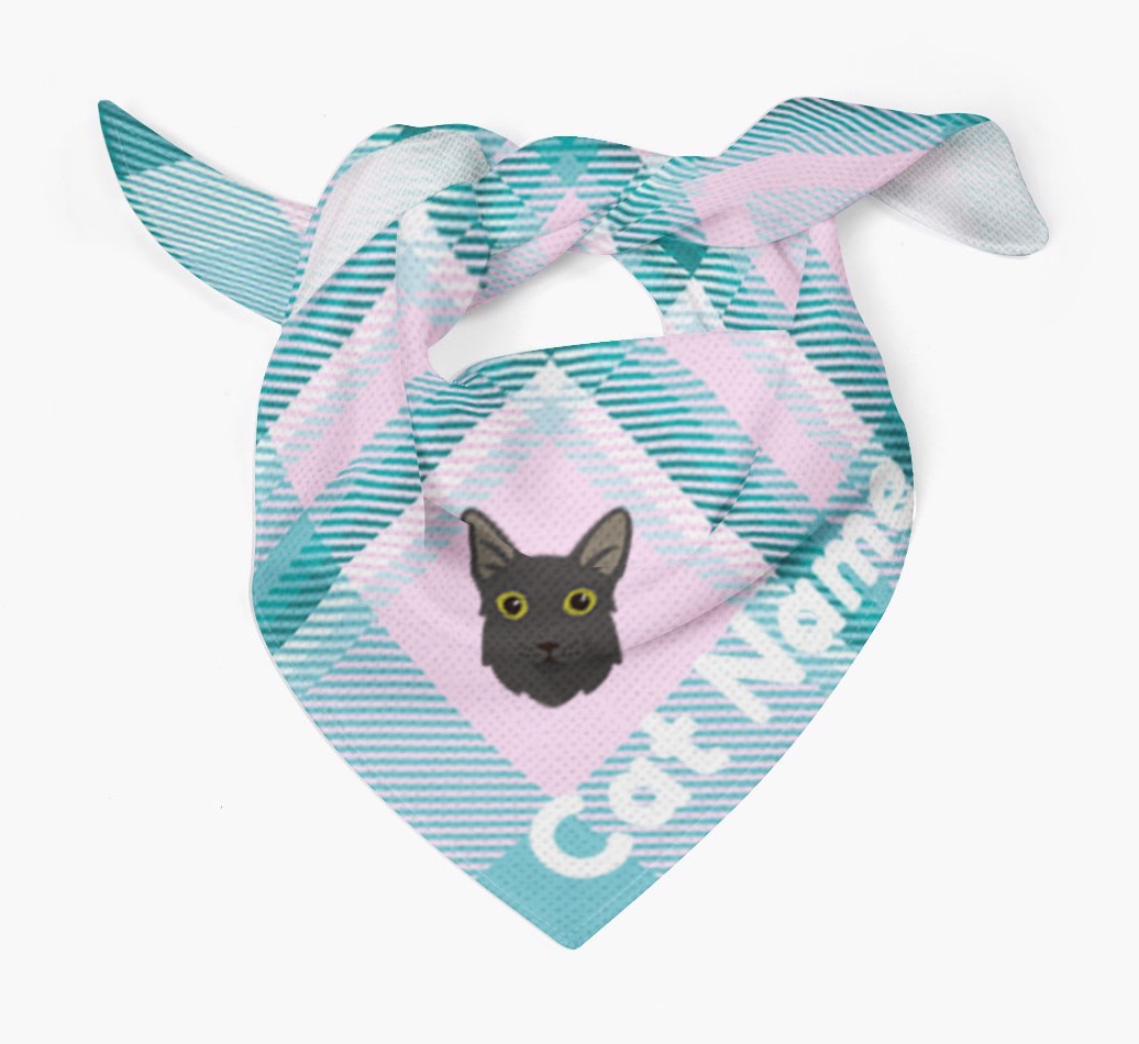 'Tartan' - Personalised {breedFullName} Bandana