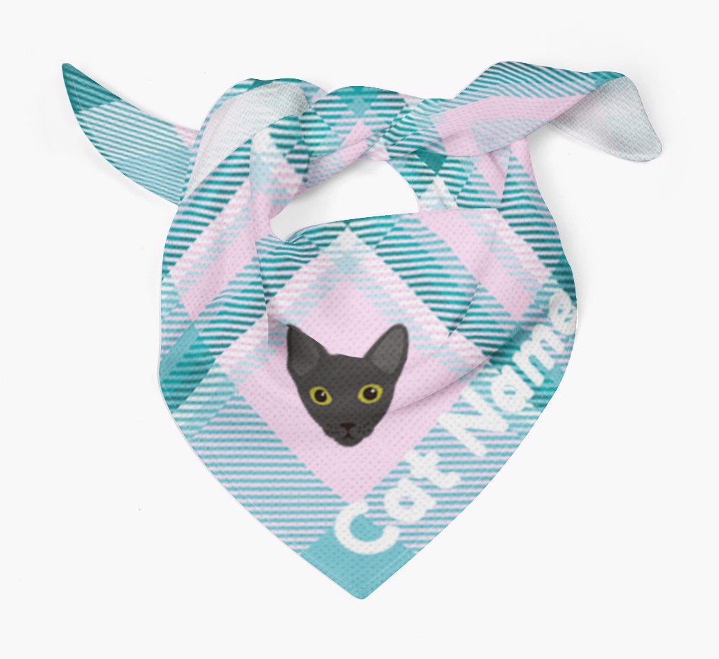 'Tartan' - Personalised {breedFullName} Bandana