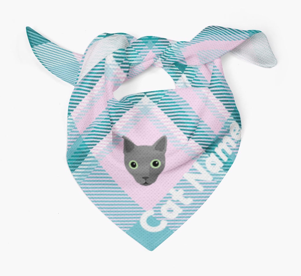 'Plaid' - Personalized {breedFullName} Bandana