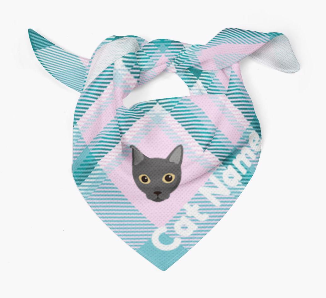 'Plaid' - Personalized {breedFullName} Bandana