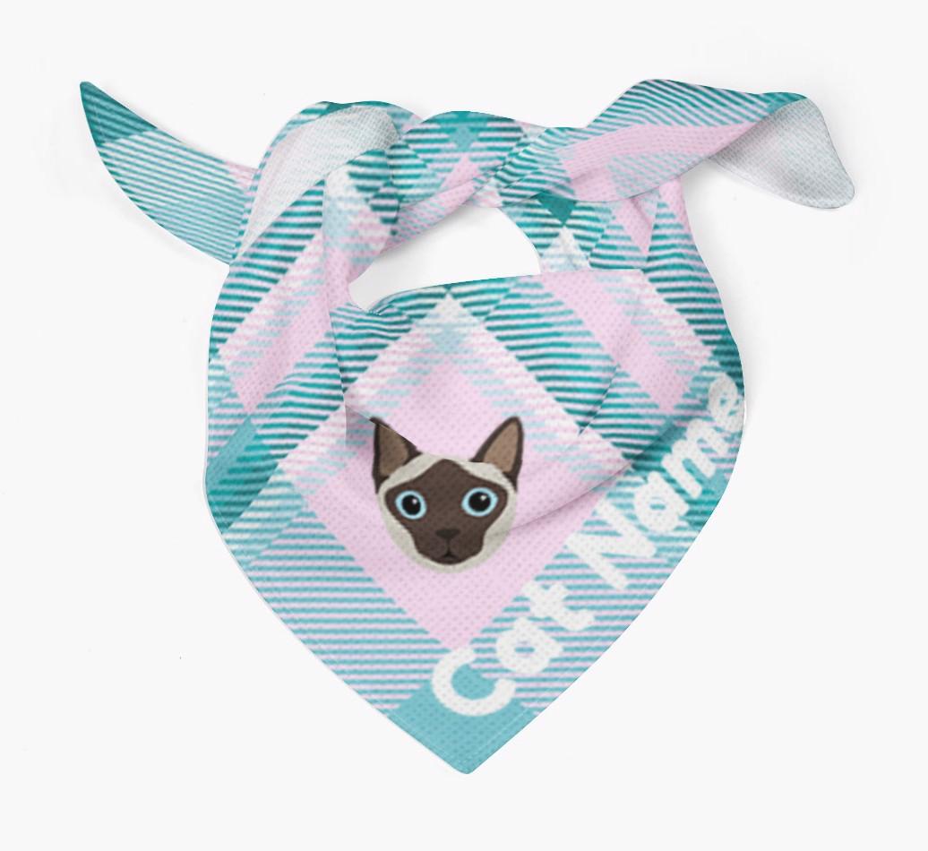 'Plaid' - Personalized {breedFullName} Bandana