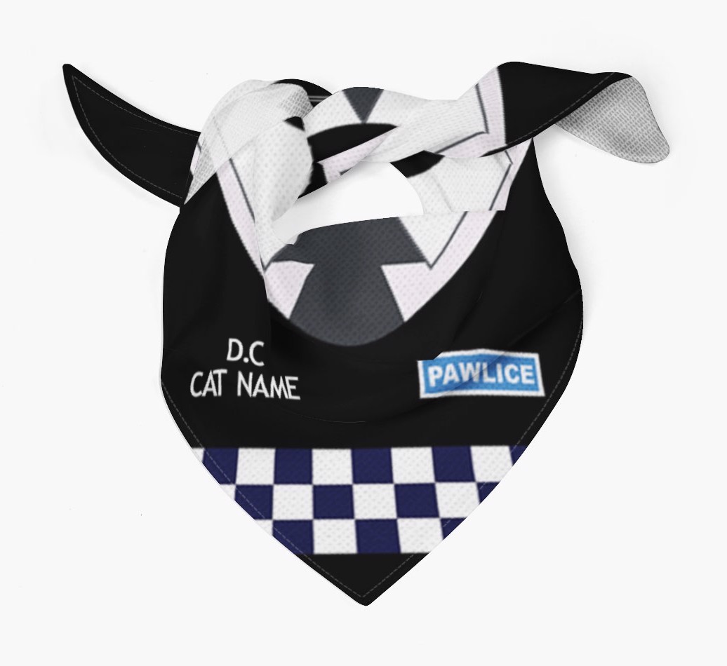 'Paw-lice' - Personalised {breedFullName} Bandana