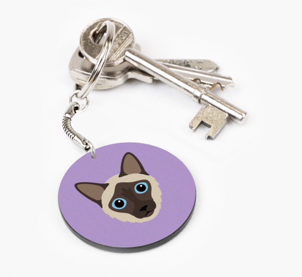 Personalized Cat Keychains