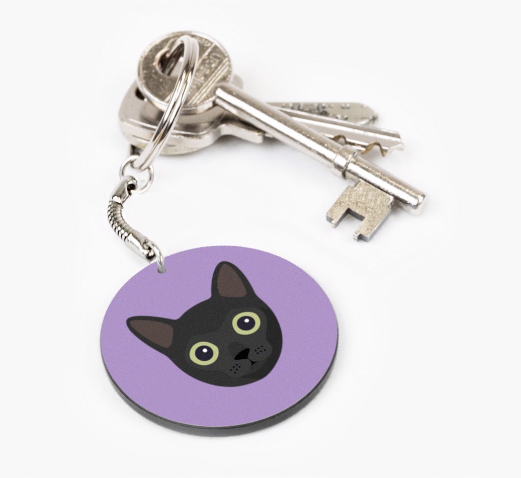 Personalized Cat Keychains