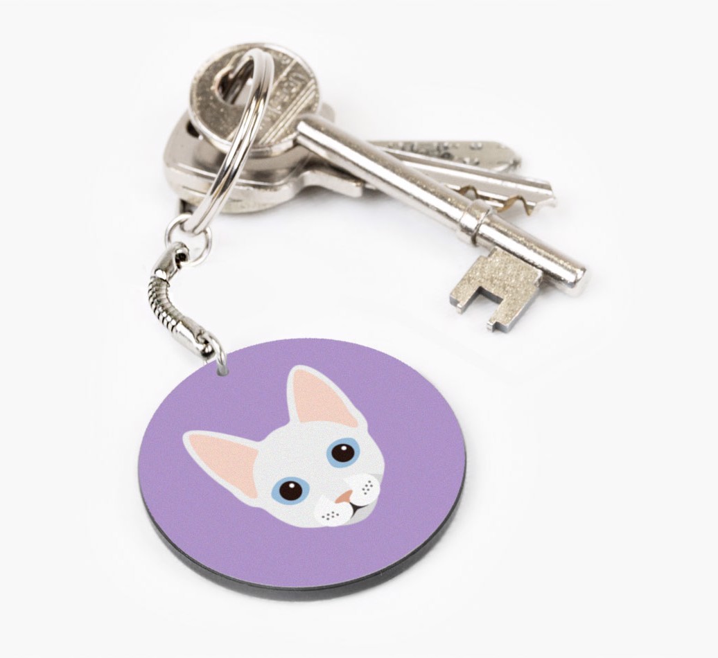 Personalized Cat Keychains