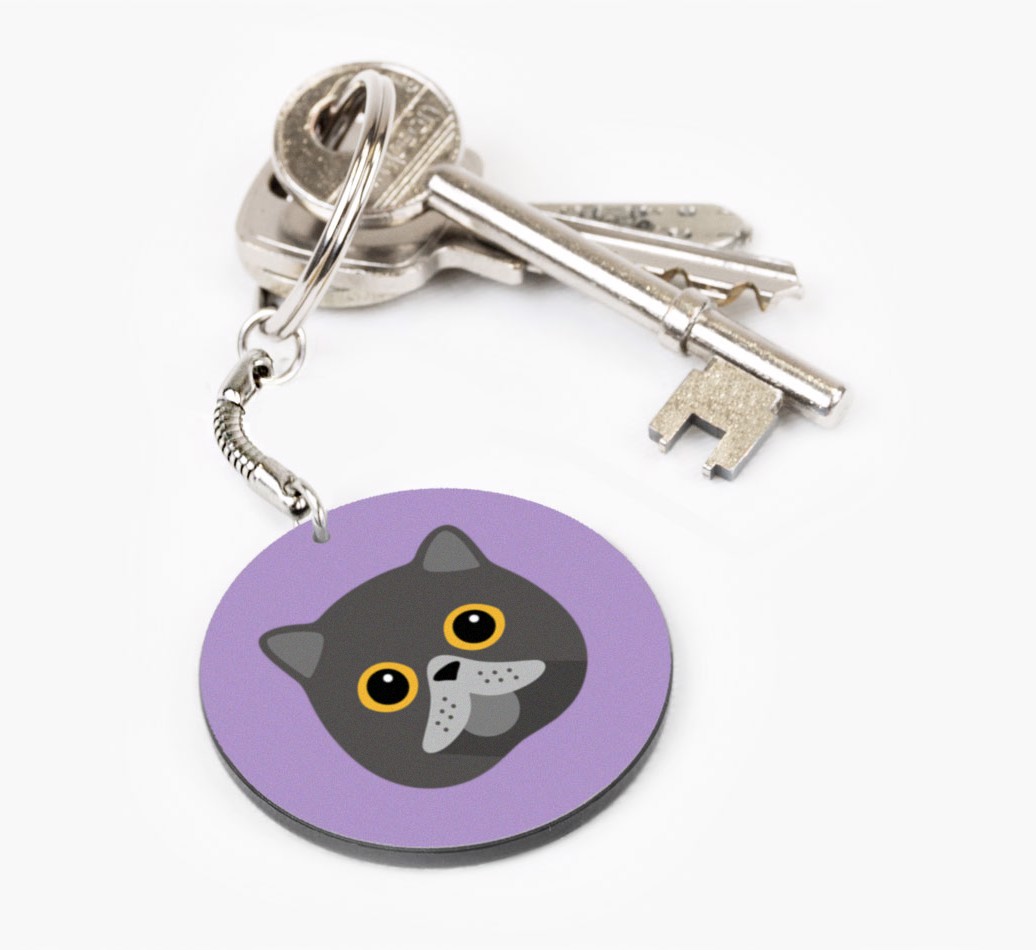 Personalized Cat Keychains