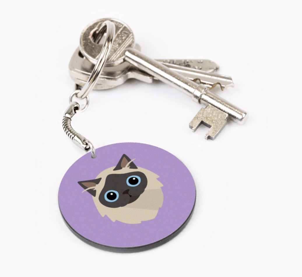 Personalized Cat Keychains