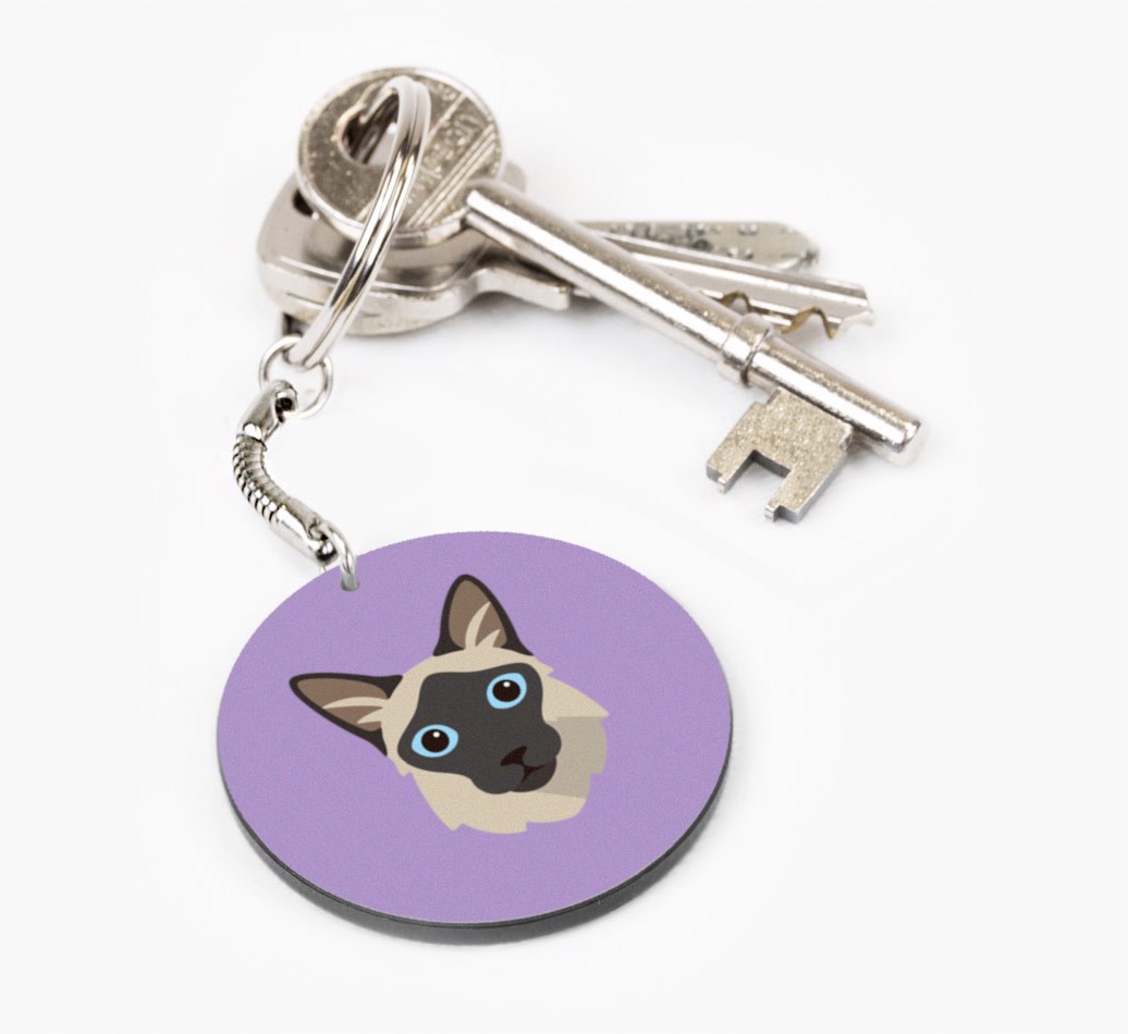 Personalized Cat Keychains