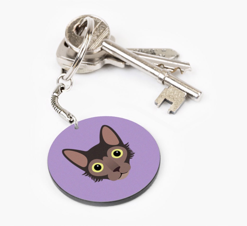 Personalized Cat Keychains