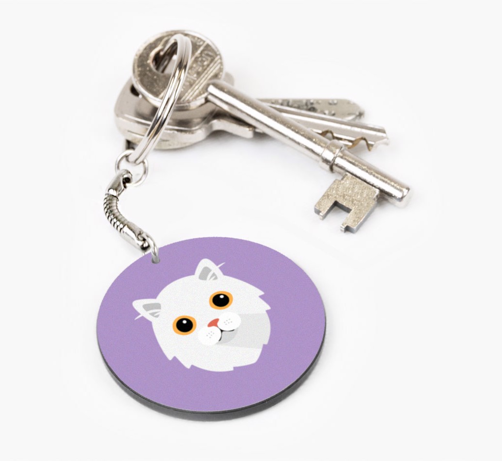 Personalized Cat Keychains