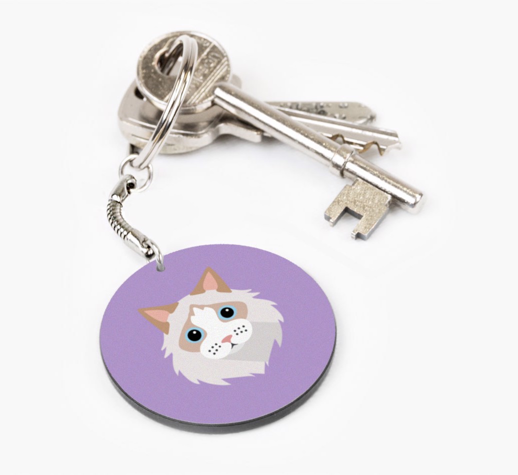 Personalized Cat Keychains
