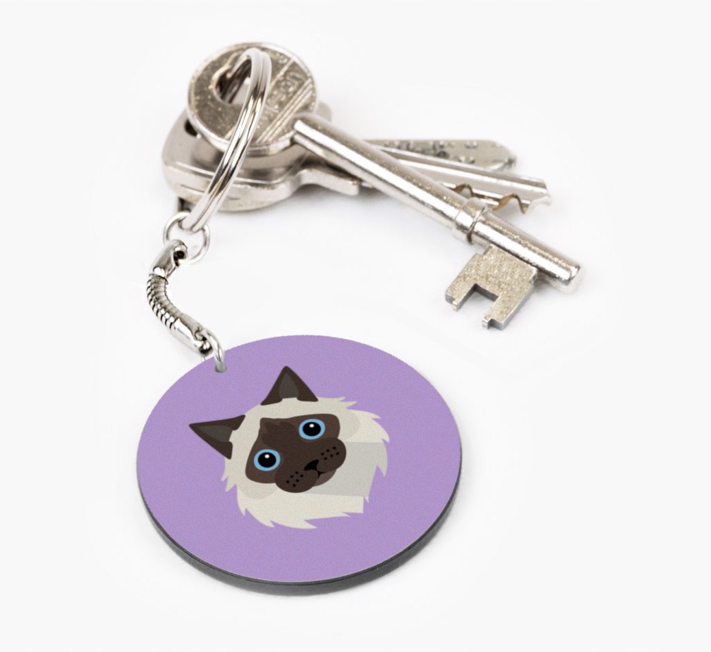 Personalized Cat Keychains
