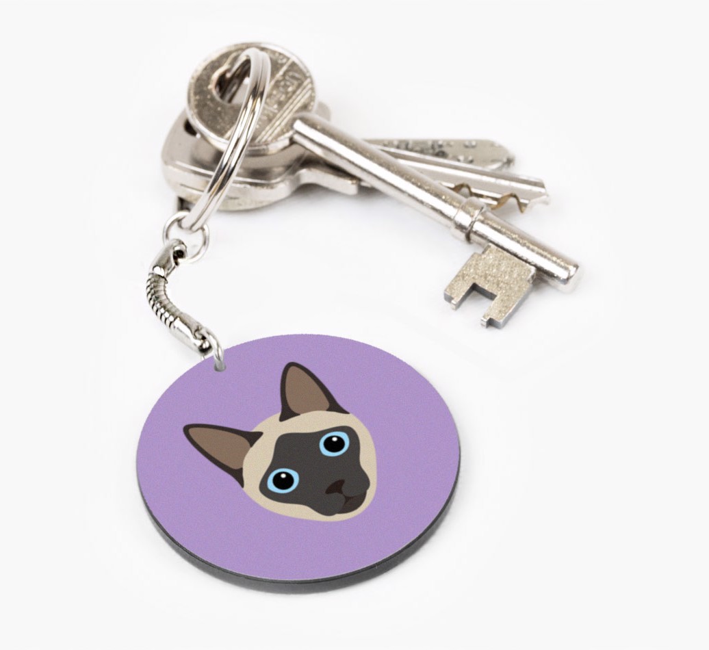 Personalized Cat Keychains