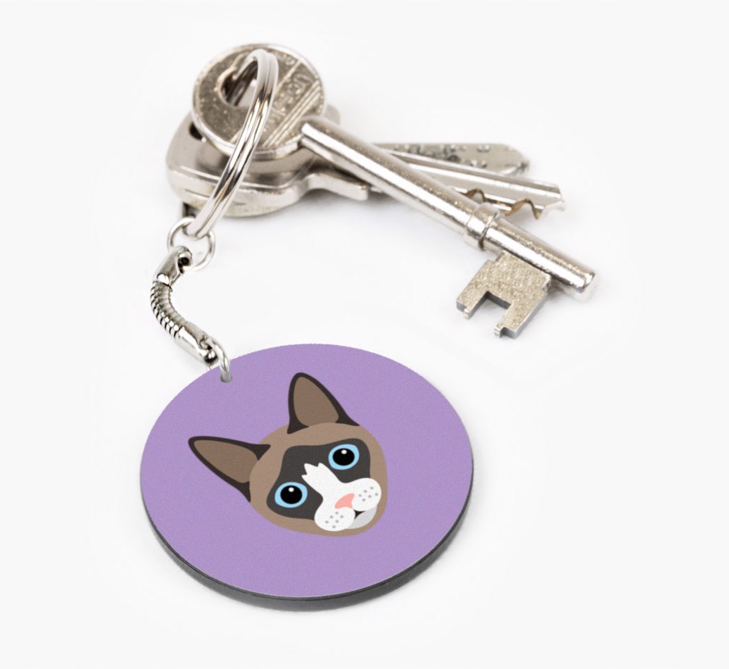 Personalized Cat Keychains