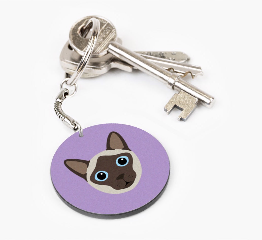 Personalized Cat Keychains