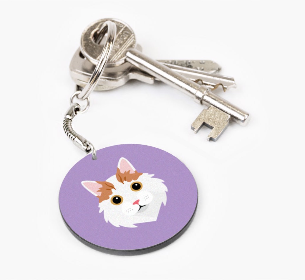 Personalized Cat Keychains