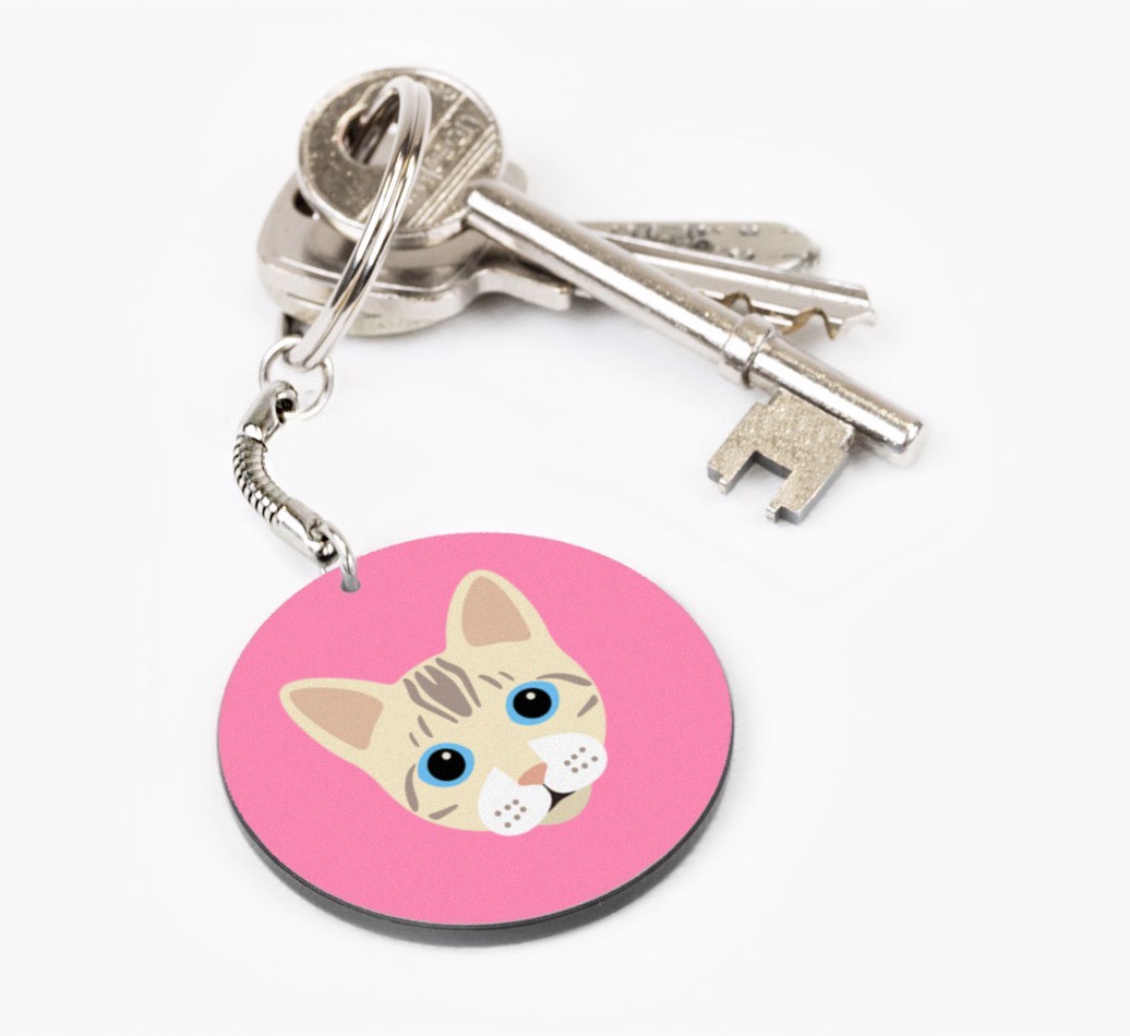 Personalized Bengal Keychains