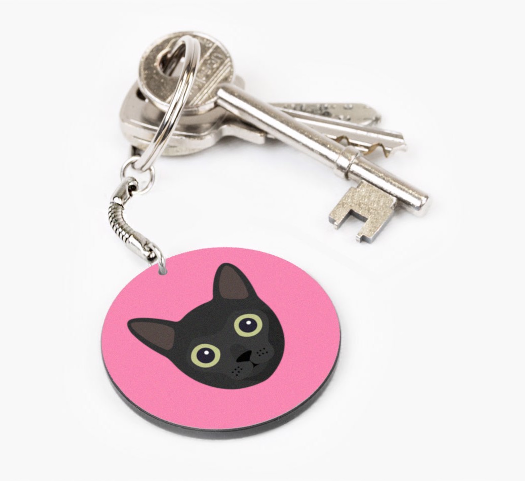 Personalized Bombay Keychains