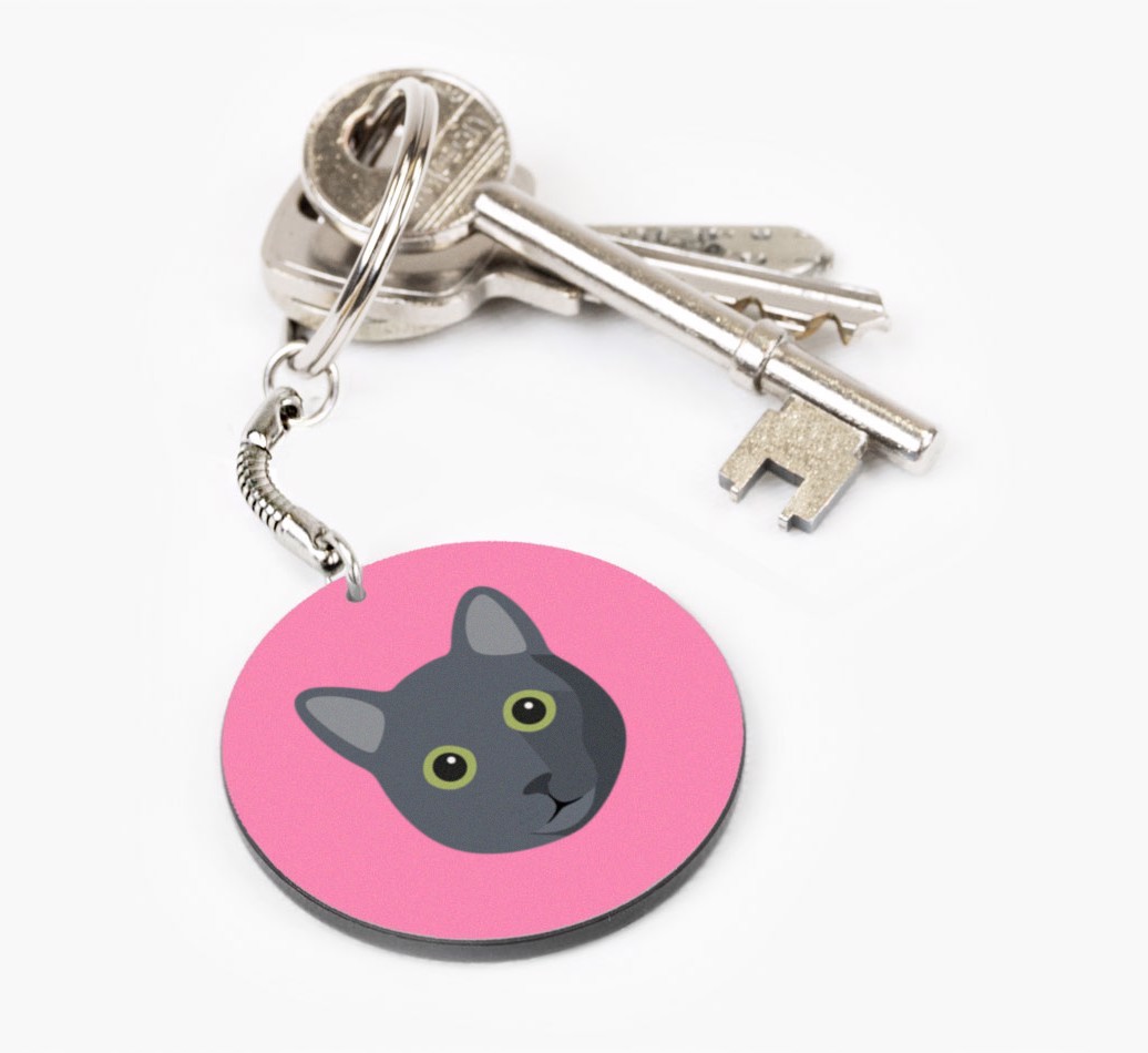 Personalized Korat Keychains