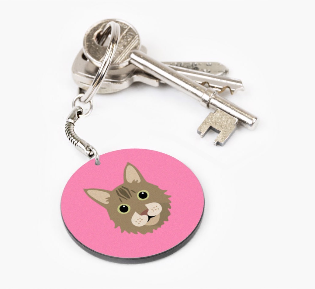 Personalized LaPerm Keychains