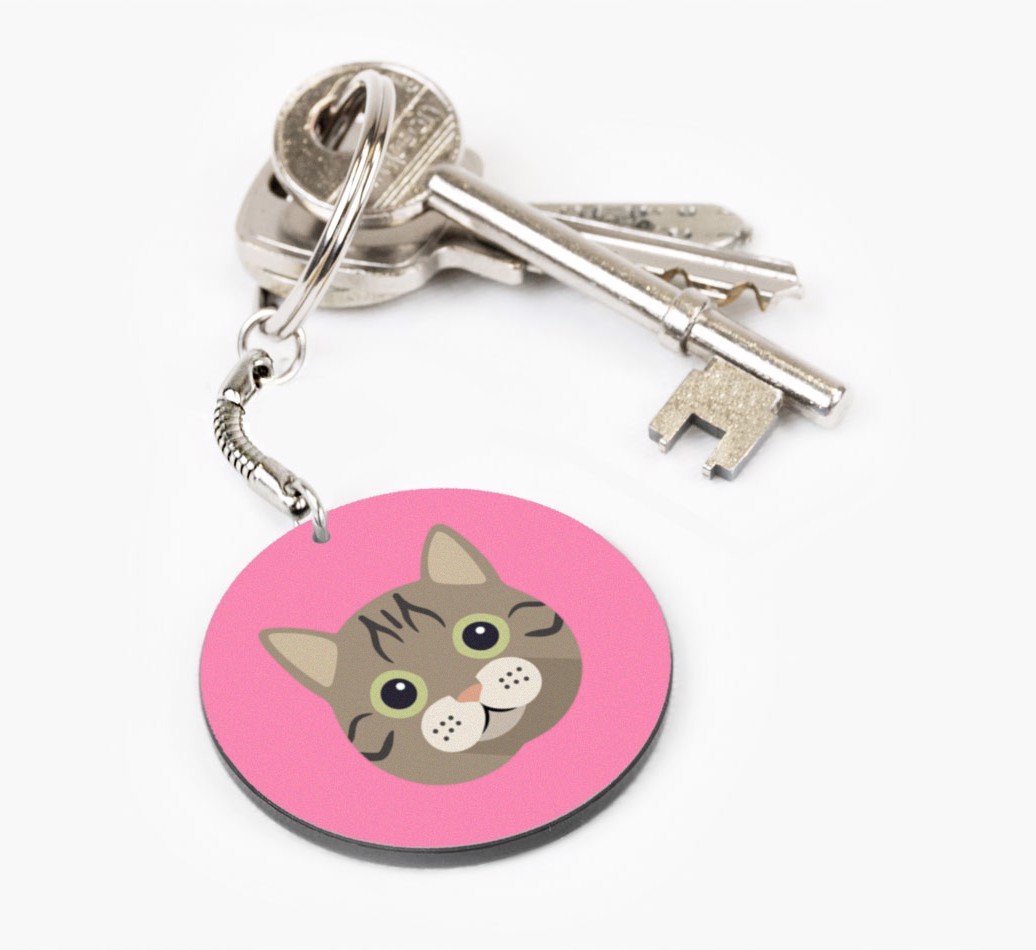 Personalised Manx Keyrings