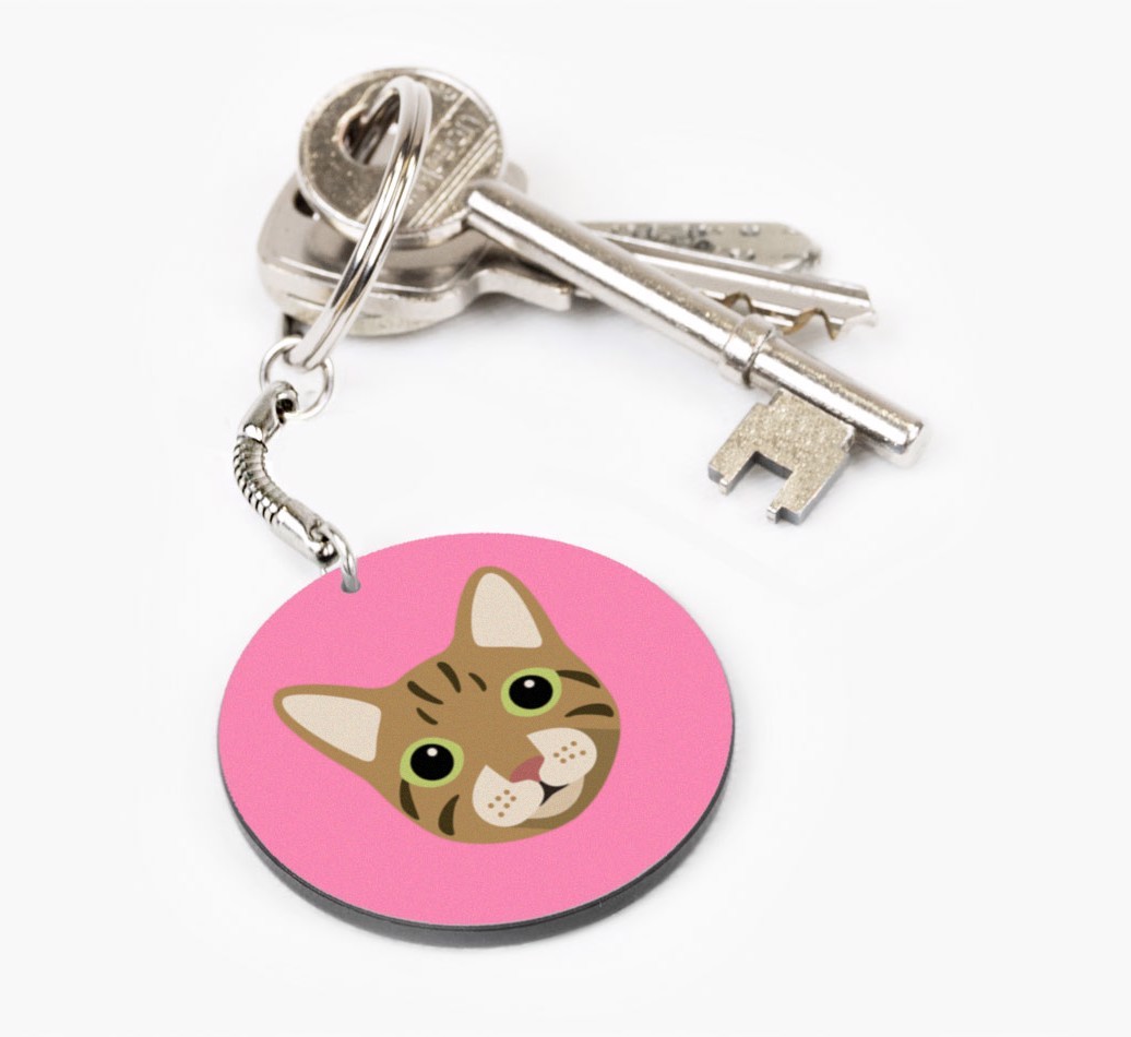 Personalized Ocicat Keychains