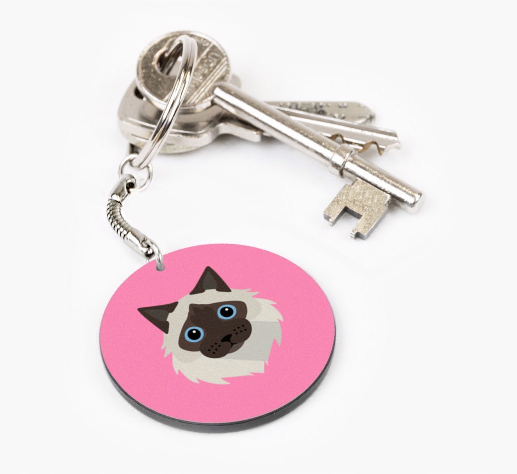 Personalized Cat Keychains