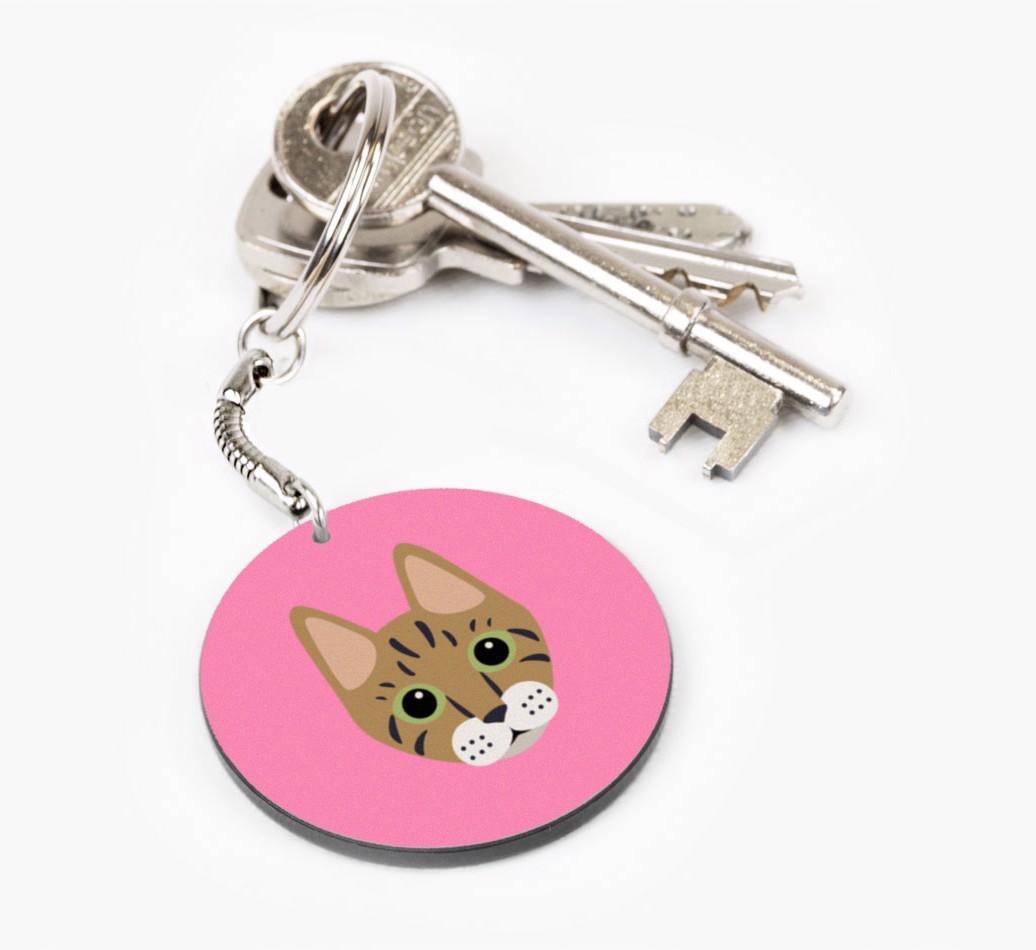 Personalized Savannah Keychains
