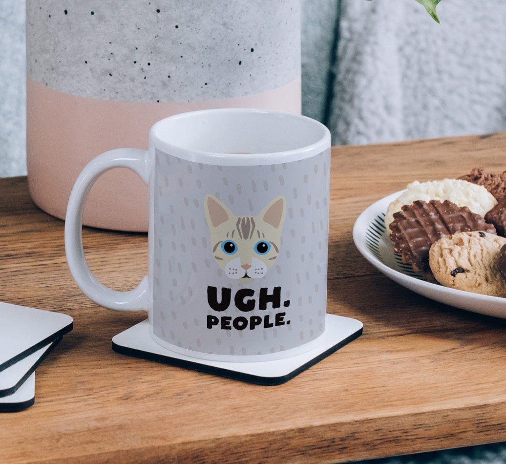 Ugh, People: Personalised {breedCommonName} Mug