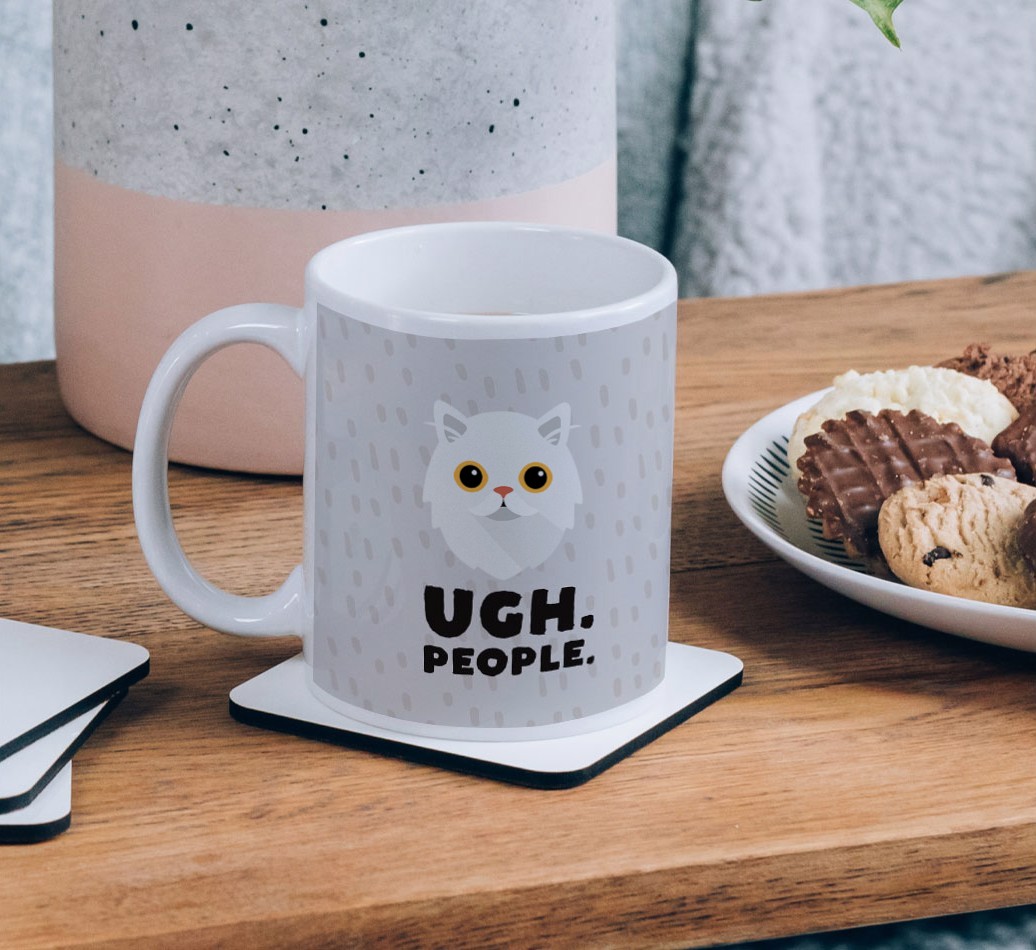 Ugh, People: Personalised {breedCommonName} Mug