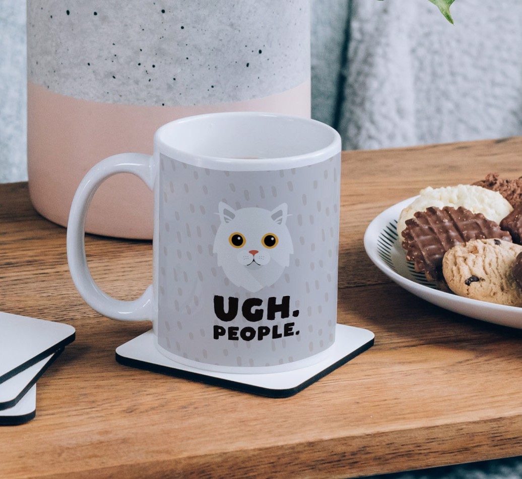 Ugh, People: Personalised {breedCommonName} Mug