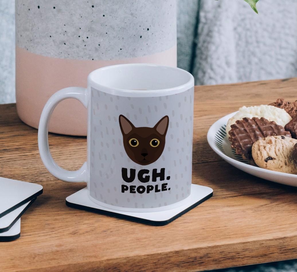 Ugh, People: Personalized {breedCommonName} Mug