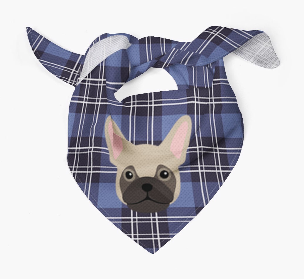 Scottish Tartan Pattern - Personalised {breedFullName} Bandana