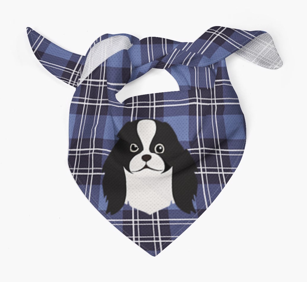 Scottish Tartan Pattern - Personalised {breedFullName} Bandana